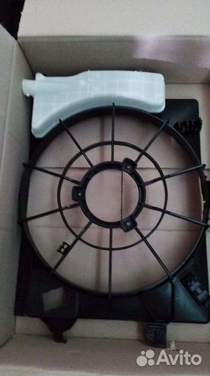 Диффузор на Hyundai Solaris 1.6