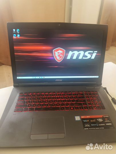 Игровой ноутбук msi