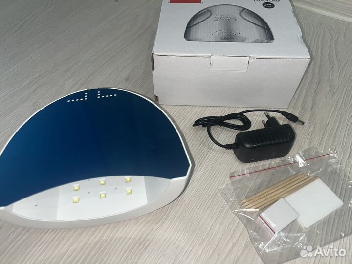 Led лампа для ногтей новая в упаковке