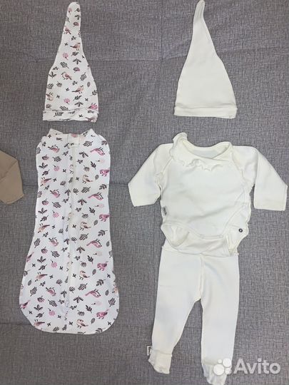Вещи для новорожденных/вещи для девочки пакетом