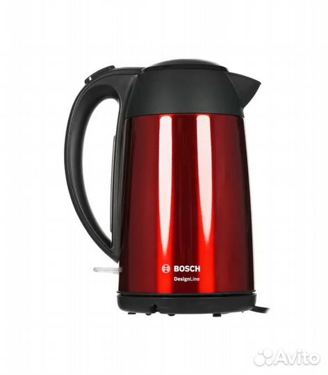 Чайник электрический Bosch TWK3P424, 2400 Вт, крас