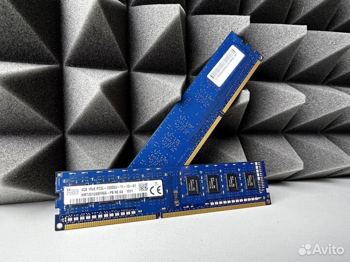 DDR3 8gb (4+4) Оперативная память