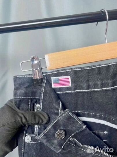 Джинсы true religion широкие