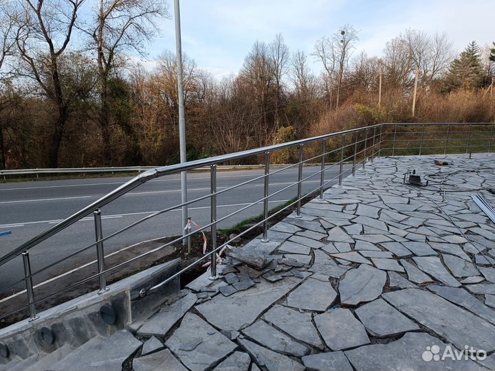 Перила из нержавеющей стали