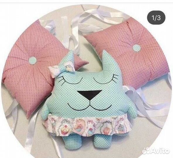 Бортики и постелье белье для новорожденного