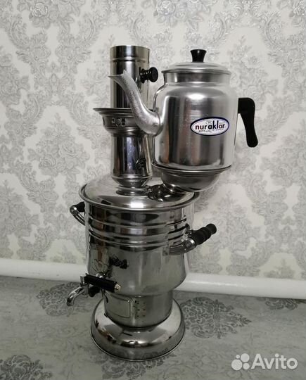 Турецкий самовар на дровах