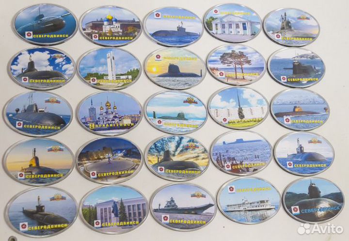 Магниты сувенирные Северодвинск. Большой выбор