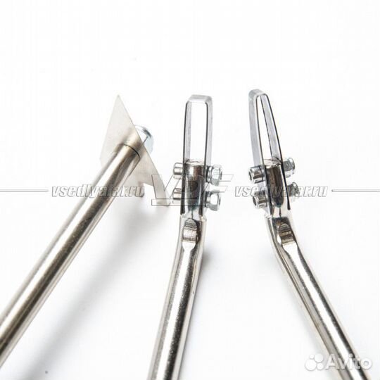 Инструмент для удаления герметика - 3 предмета