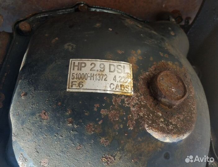 Редуктор передний Hyundai Terracan 2,9 (51000H1372