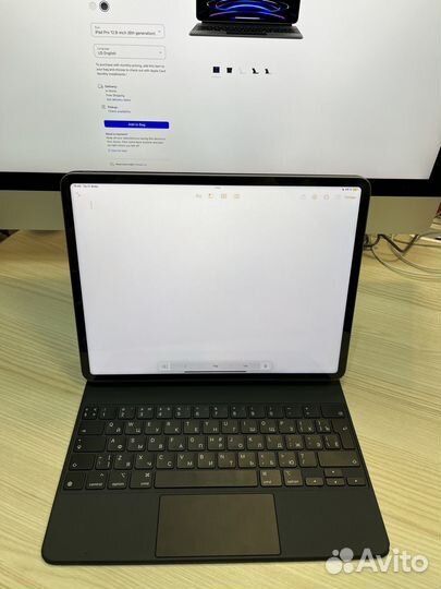 Клавиатура Apple Magic Keyboard iPad Pro 12.9
