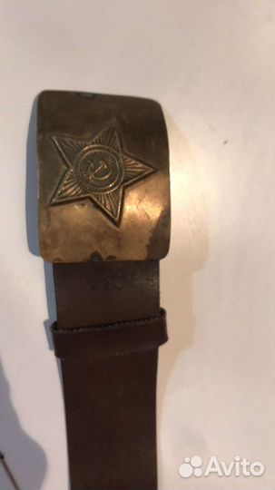 Ремень и бляхи СССР