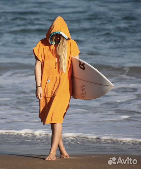 Серф и вейк пончо