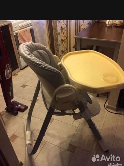 Стульчик для кормления chicco polly magic