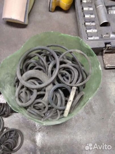 Кольца резиновые Разных d