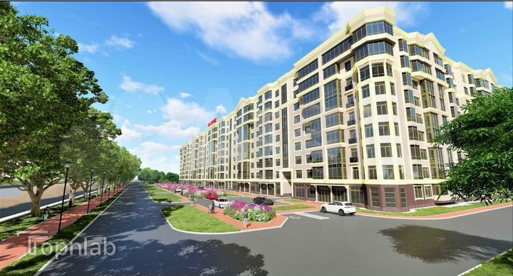 2-к. квартира, 66,6 м², 3/8 эт.