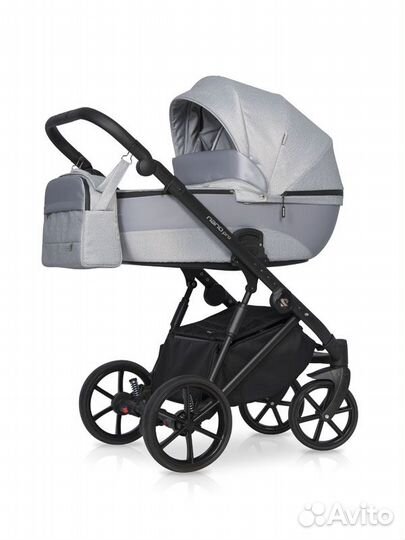 Детская коляска 2 в 1 Riko Nano Pro Grey Fox