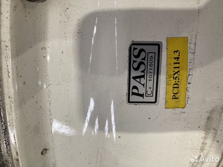 Литые диски r16 5*114,3