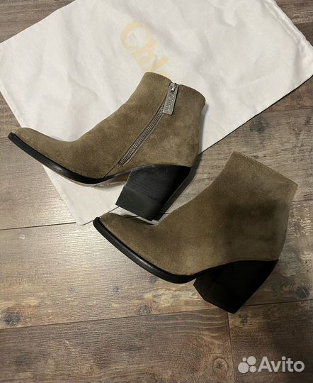 Ботильоны казаки chloe