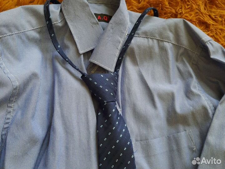 Рубашка новая для мальчика 134 - 140