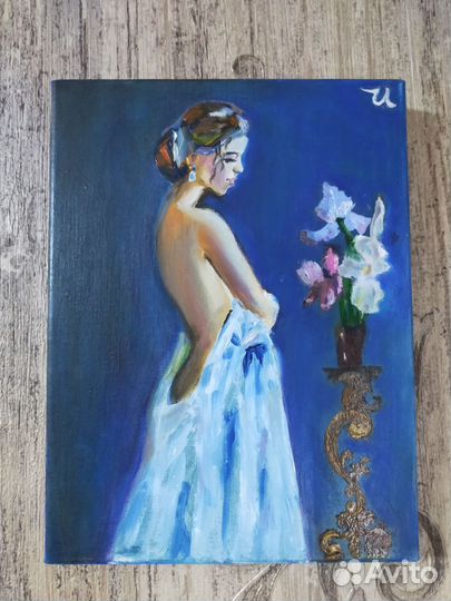 Авторская картина маслом на холсте. Подарок