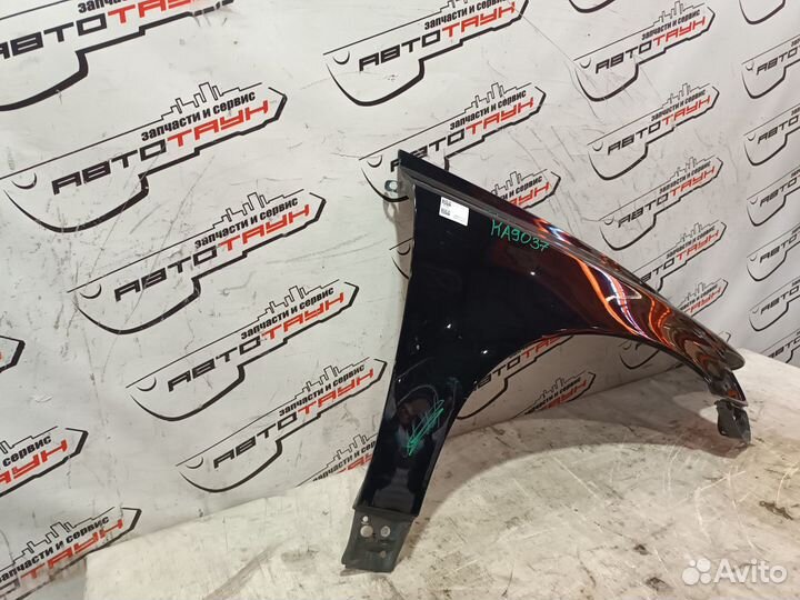 Крыло volvo S40 V50 MS MW 31278845 переднее правое черный KA9037