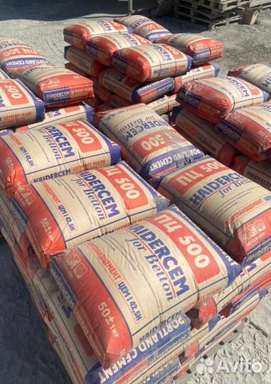 Портландцемент HaiderCem M500 Д0/мешок 50 кг