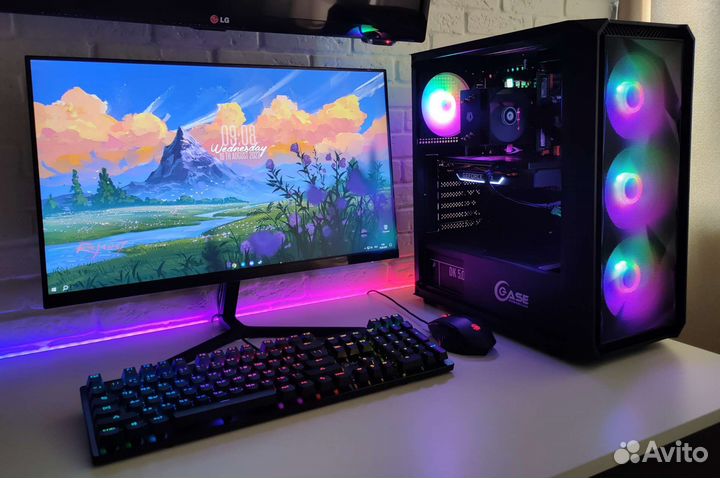 Пк игровой i7/gtx1660super/ssd m2 512гб/16гб озу