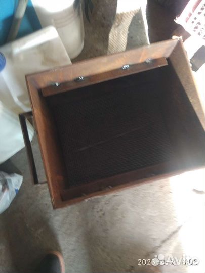 Коптильня горячего копчения новая