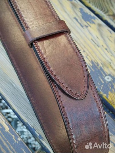 Кожаный ремень премиум класса 