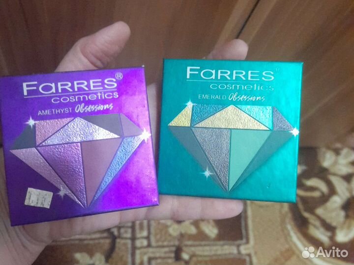 Тени для век Farres 02, 03