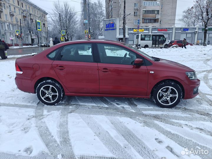 Volkswagen Polo 1.6 AT, 2016, 115 000 км