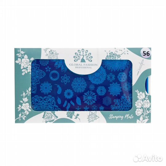 Диск для стемпинга Global Fashion #-56