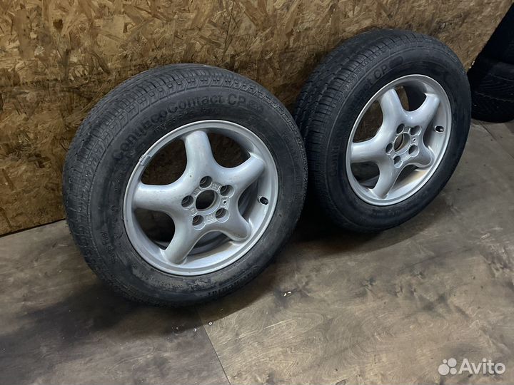 Два колеса на Opel Zafira A, Vectra B - R15