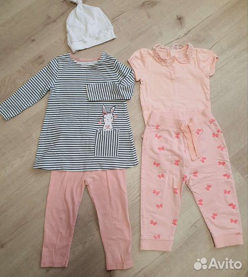 Детская одежда для девочек пакетом 86-92