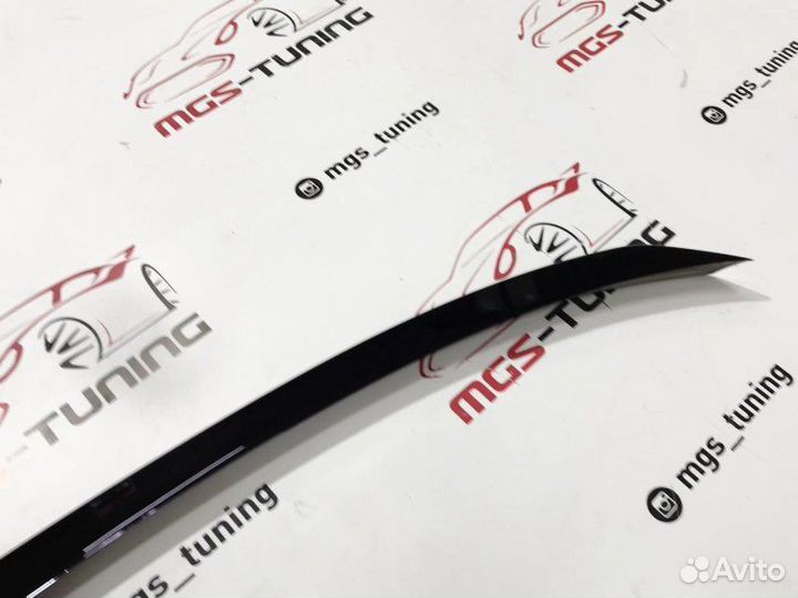 Спойлер BMW 3 series g20 Черный M-Perfomance