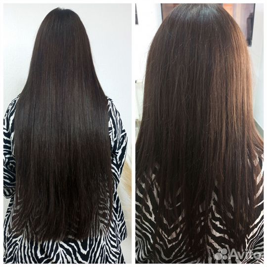 Наращивание волос биопротеин