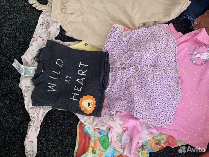 Вещи пакетом на девочку