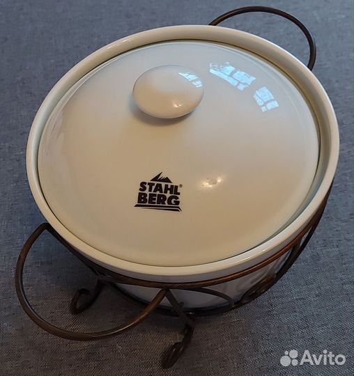 Настольный мармит 1,5 л с подогревом, Stahlberg