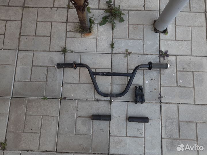 Запчасти для bmx вынос руля, пеги, руль