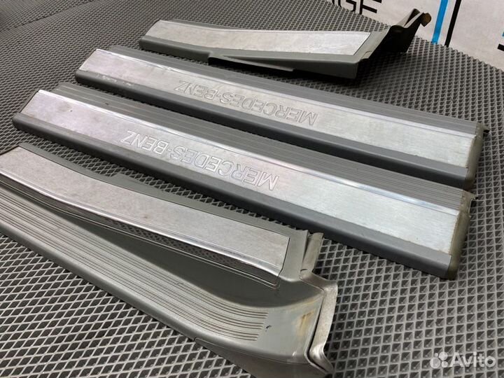 Накладки порогов Mercedes-Benz S-Class W140