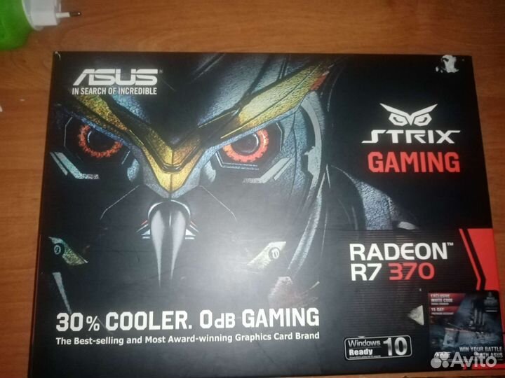 Видеокарту AMD radeon r7 370 4gb