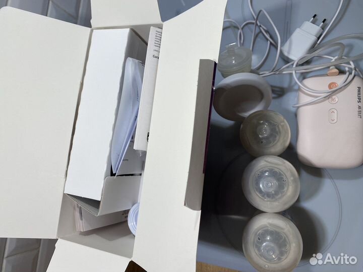 Молокоотсос avent электрический новый