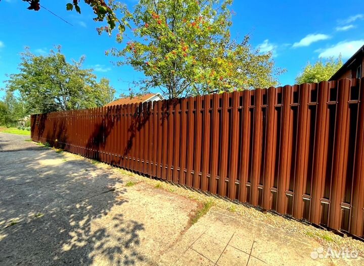 Забор под ключ