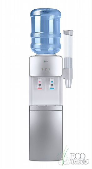 Кулер Ecotronic J21-LCE white+silver