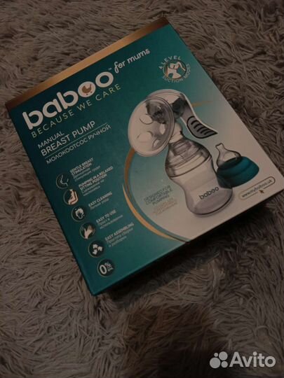 Молокоотсос ручной baboo