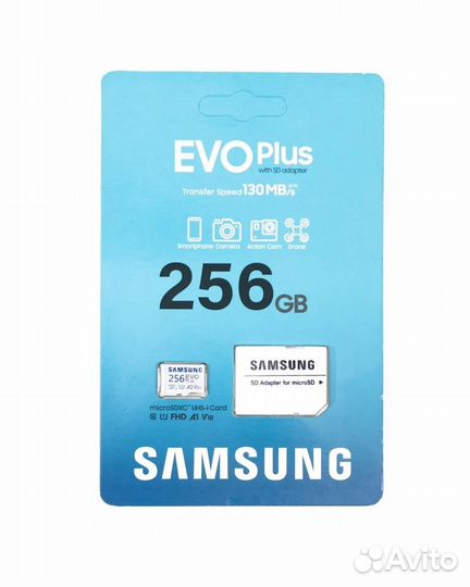Карта памяти micro sd 256 samsung