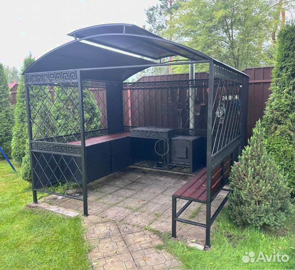 Кованый мангал