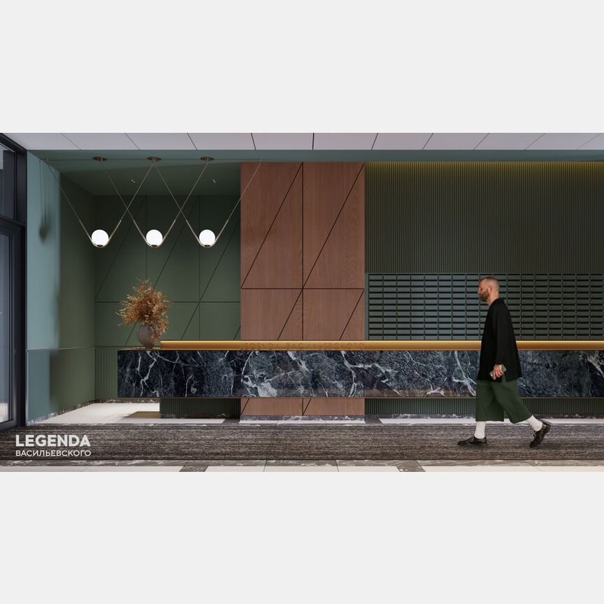 1-к. квартира, 36,1 м², 2/10 эт.