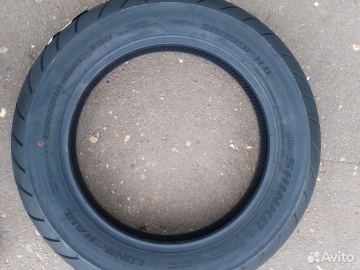 Мотошина 130 90 16 Шинко 999