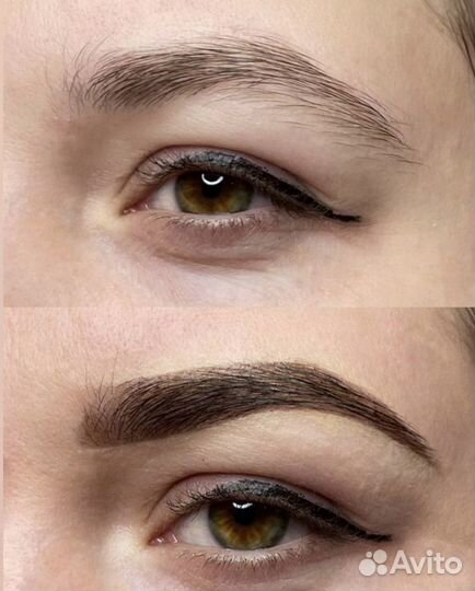 Архитектура бровей, окрашивание хной, коррекция(би